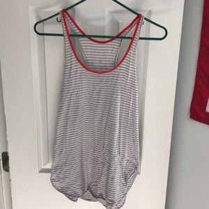 Striped lululemon tank